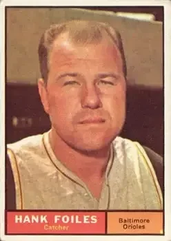 1961 Topps #277 Hank Foiles