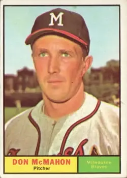 1961 Topps #278 Don McMahon