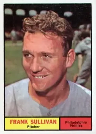 1961 Topps #281 Frank Sullivan