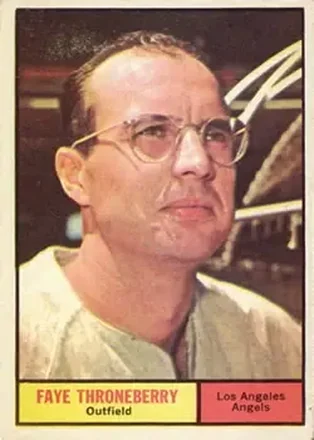 1961 Topps #282 Faye Throneberry