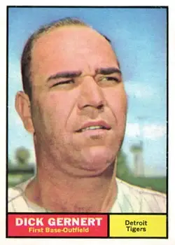 1961 Topps #284 Dick Gernert