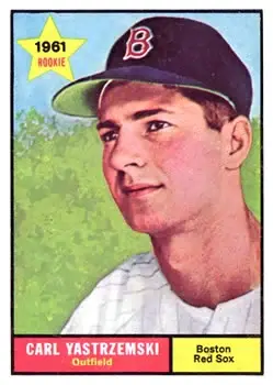 1961 Topps #287 Carl Yastrzemski