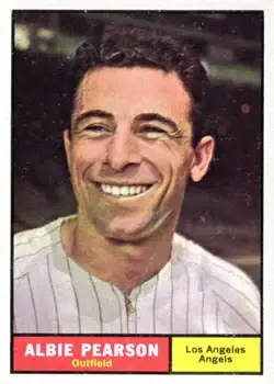 1961 Topps #288 Albie Pearson