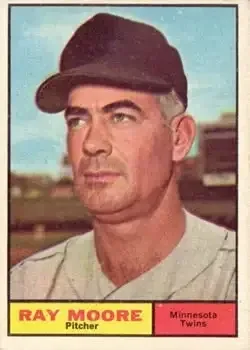 1961 Topps #289 Ray Moore