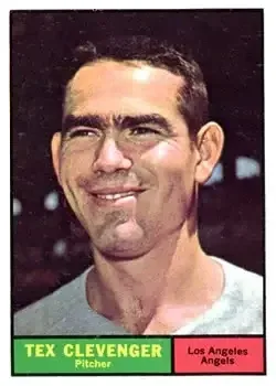 1961 Topps #291 Tex Clevenger