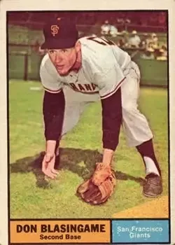 1961 Topps #294 Don Blasingame