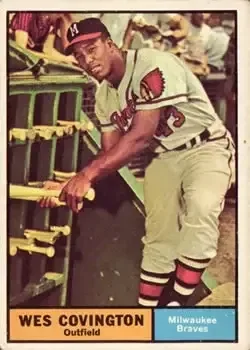1961 Topps #296 Wes Covington