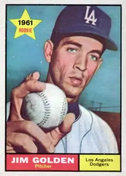 1961 Topps #298 Jim Golden