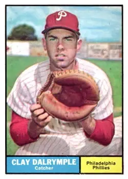 1961 Topps #299 Clay Dalrymple