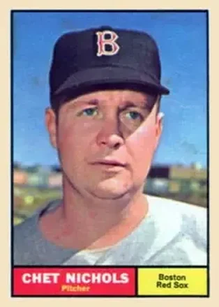 1961 Topps #301 Chet Nichols