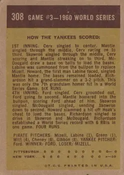 Back of Card 308