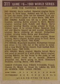 Back of Card 311