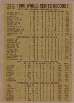 Back of Card #313