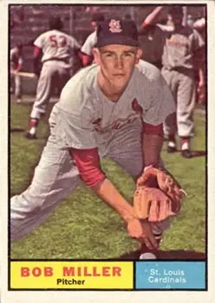 1961 Topps #314 Bob Miller