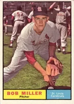 1961 Topps #314 Bob Miller