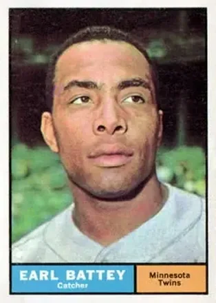 1961 Topps #315 Earl Battey
