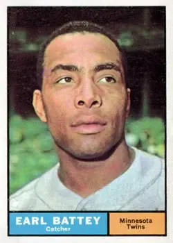 1961 Topps #315 Earl Battey