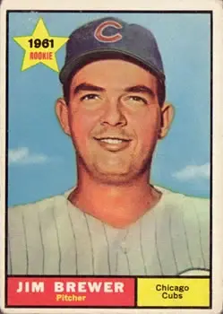 1961 Topps #317 Jim Brewer