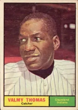 1961 Topps #319 Valmy Thomas