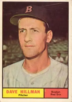 1961 Topps #326 Dave Hillman