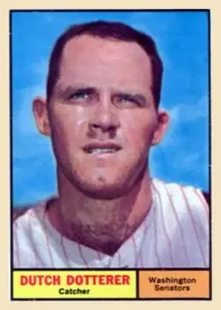 1961 Topps #332 Dutch Dotterer