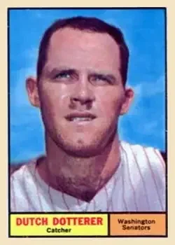 1961 Topps #332 Dutch Dotterer