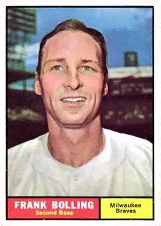 1961 Topps #335 Frank Bolling