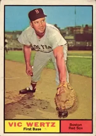 1961 Topps #340 Vic Wertz