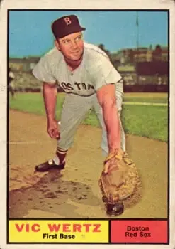 1961 Topps #340 Vic Wertz