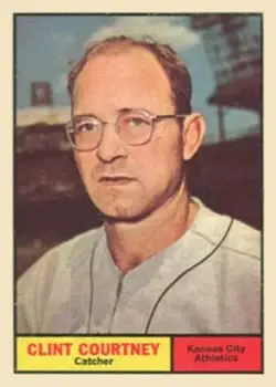 1961 Topps #342 Clint Courtney