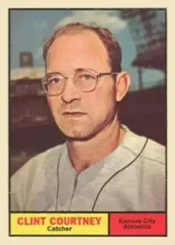 1961 Topps #342 Clint Courtney