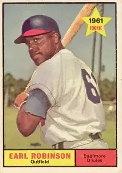 1961 Topps #343 Earl Robinson