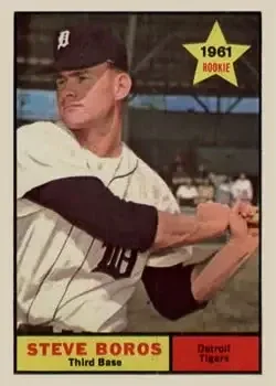 1961 Topps #348 Steve Boros