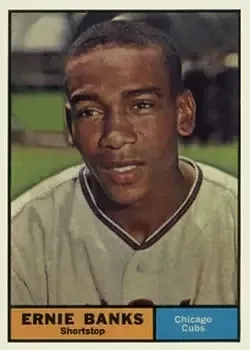 1961 Topps #350 Ernie Banks