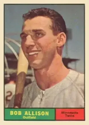 1961 Topps #355 Bob Allison