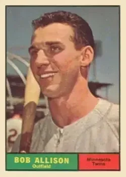 1961 Topps #355 Bob Allison