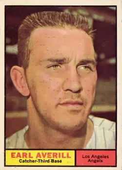 1961 Topps #358 Earl Averill