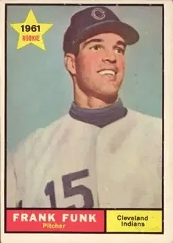 1961 Topps #362 Frank Funk