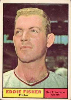 1961 Topps #366 Eddie Fisher