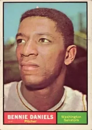 1961 Topps #368 Bennie Daniels