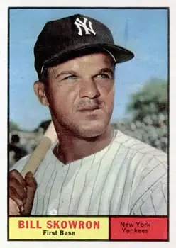 1961 Topps #371 Bill Skowron