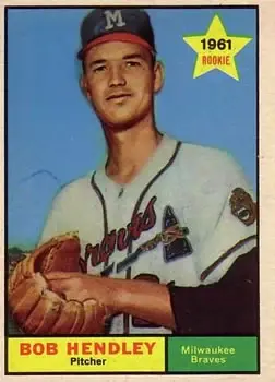 1961 Topps #372 Bob Hendley