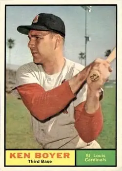 1961 Topps #375 Ken Boyer