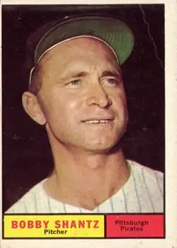 1961 Topps #379 Bobby Shantz