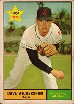 1961 Topps #381 Dave Wickersham