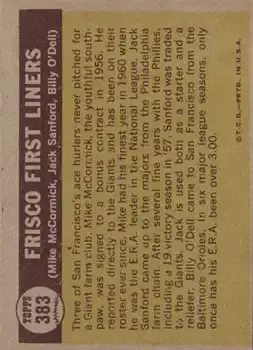 Back of Card #383