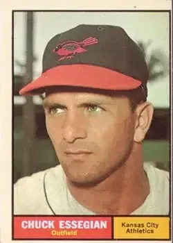1961 Topps #384 Chuck Essegian