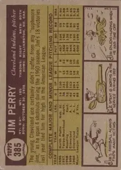 Back of Jim Perry