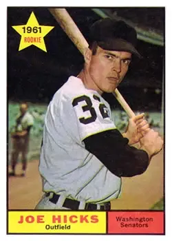1961 Topps #386 Joe Hicks