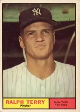 1961 Topps #389 Ralph Terry